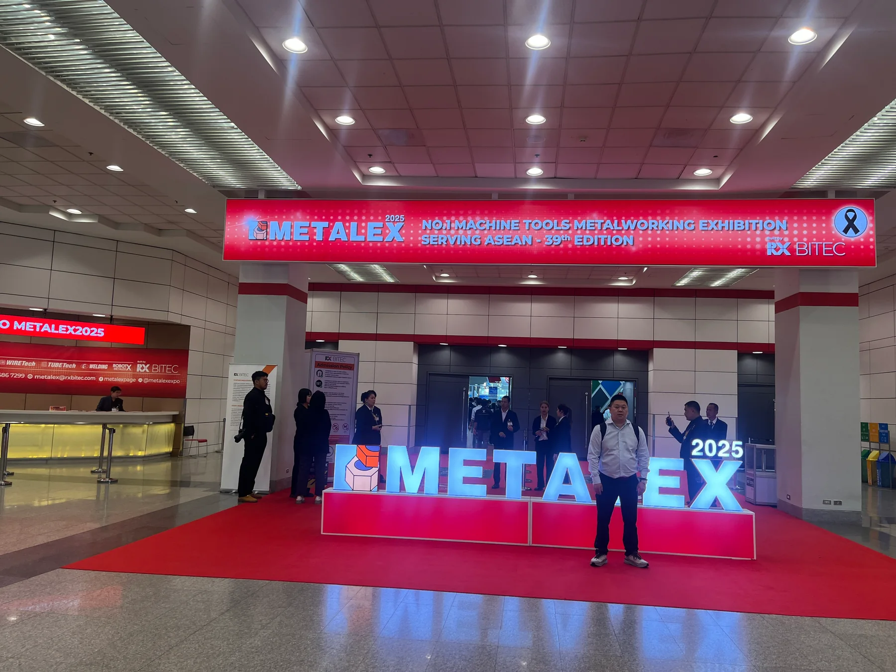 METALEX 2025 entrance and event signage in Bangkok