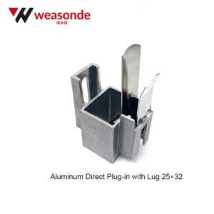 Aluminum Direct Plug in with Lug 25×32 Brush Holder Aluminum Direct Plug-in with Lug 25×32 Brush Holder