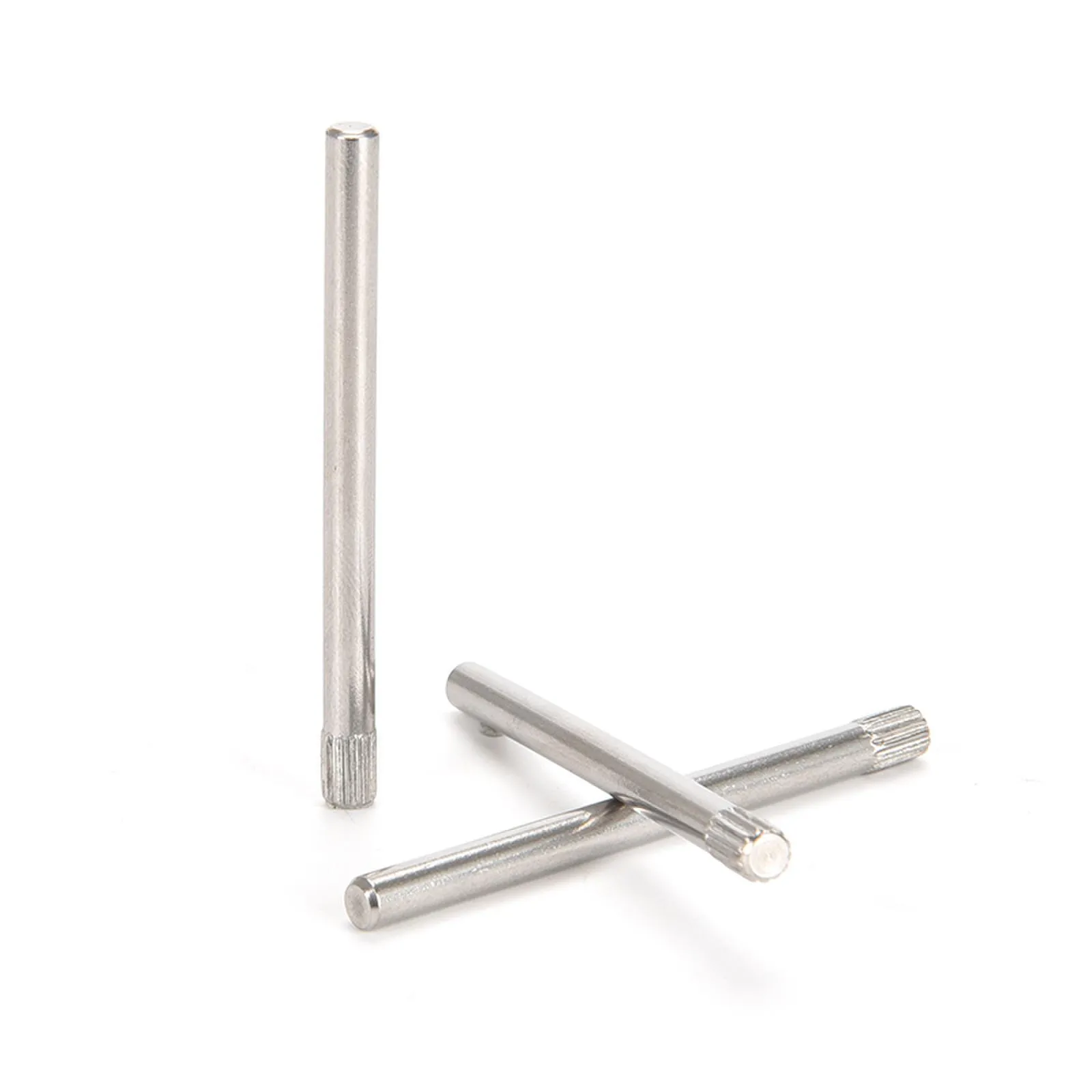 Stainless steel knurled pin 03 Home